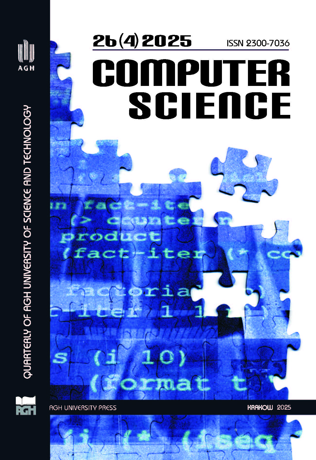Okładka czasopisma Computer Methods in Materials Science